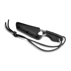 Poignard tour de cou S-Neck® paracorde bicolore noir/vert