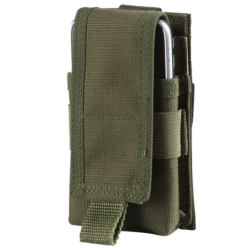 Pochette téléphone smartphone vert OD