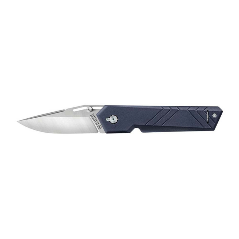 Couteau de poche Unboxer® noir bleuté