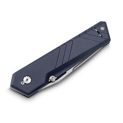 Couteau de poche Unboxer® noir bleuté