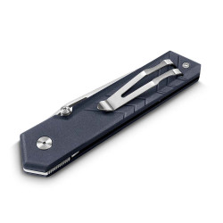 Couteau de poche Unboxer® noir bleuté