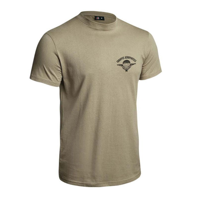 T-shirt Strong Troupes aéroportées tan
