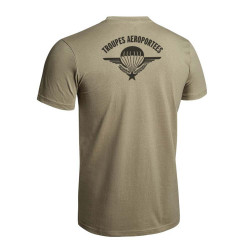 T-shirt Strong Troupes aéroportées tan