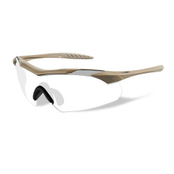 Lunettes de protection balistiques Vapor tan écrans fumé/incolore/orange