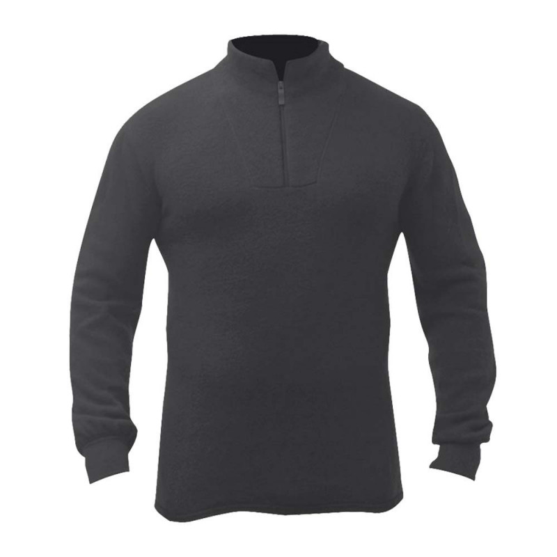 POLO ARTICA TREK 200G MERINOS Noir