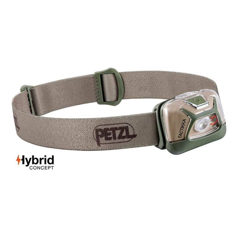 Lampe frontale Hybrid éclairage 2 couleurs Tactikka tan - 300 Lumens