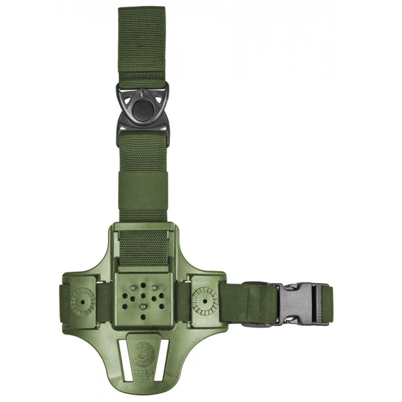 Plaque de cuisse compacte 1 sangle 8K17 vert od