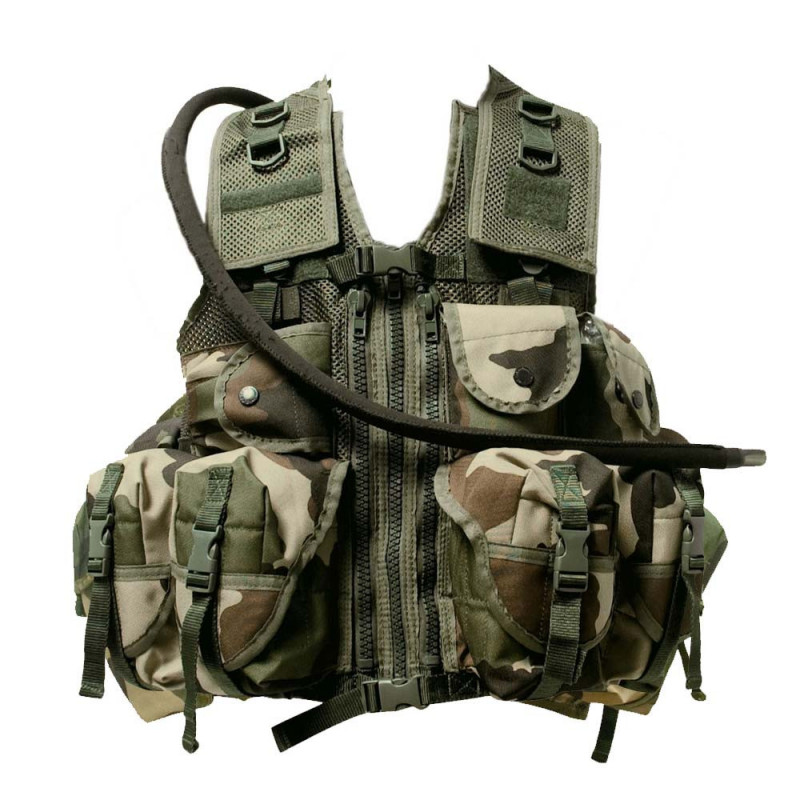 GILET MILITAIRE D'ASSAUT CAMO CE