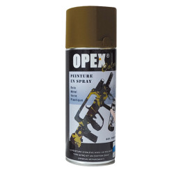 PEINTURE OPEXCOLOR EN SPRAY 400ML MARRON ARMEE