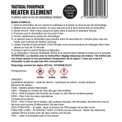 Réactif chauffant sans flamme Tactical Heater Element