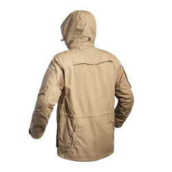 Veste longue de combat Fighter tan