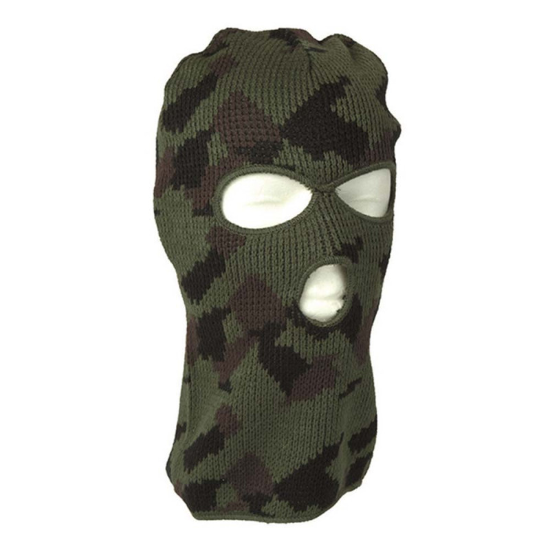 CAGOULE 3 TROUS ACRYLIQUE CAMO