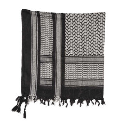 ECHARPE SHEMAGH ROUGE NOIR