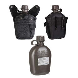 GOURDE US PVC IMP. 1LTR. AV.HOUSSE NOIRE
