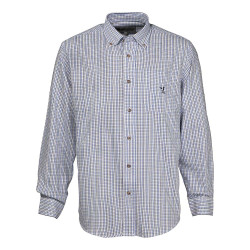 CHEMISE PETITS CARREAUX BLEU