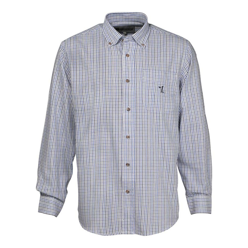 CHEMISE PETITS CARREAUX BLEU