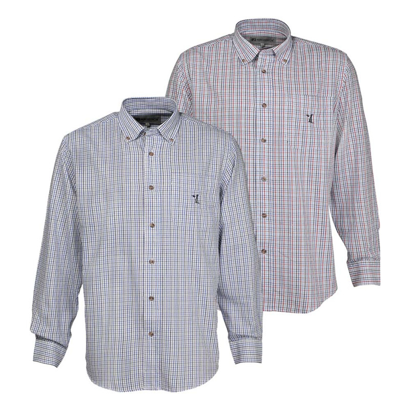 CHEMISE PETITS CARREAUX MIX