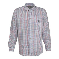 CHEMISE PETITS CARREAUX ROUGE BLEU
