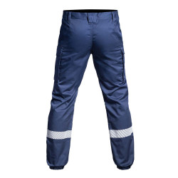 Pantalon HV-TAPE Sécu-one bleu marine