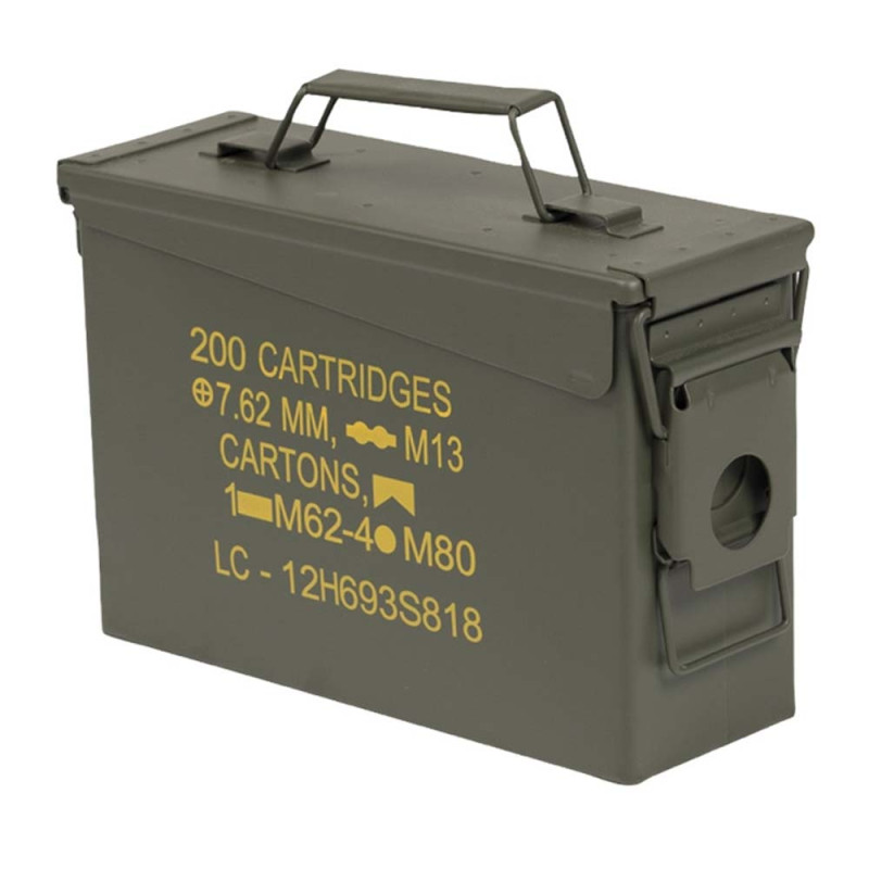 CAISSE À MUNITION STEEL M19A1 CAL.30 US VA
