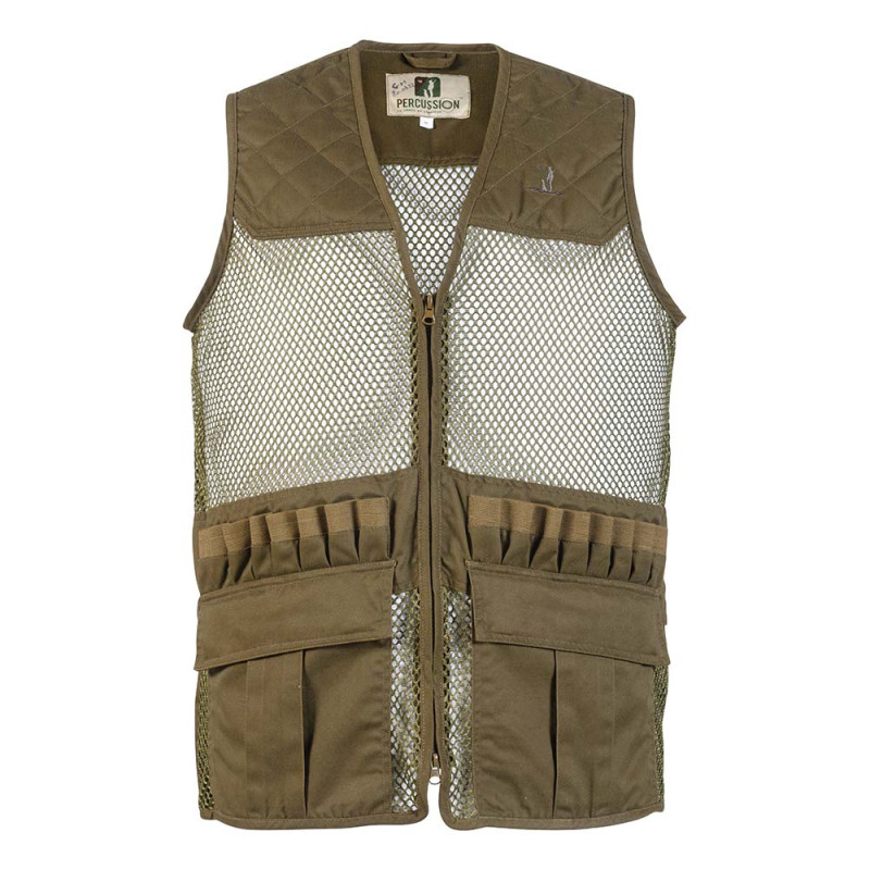 GILET FILET SAVANE KAKI