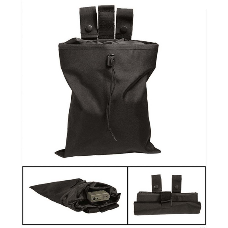 POCHETTE EMPTY SHELL NOIR