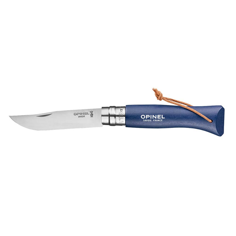 Couteau de poche Baroudeur OPINEL n°8 Bleu foncé