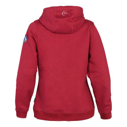 Sweatshirt à capuche col zippé Alexandra