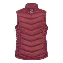 Gilet doudoune Audrey Bordeaux 01