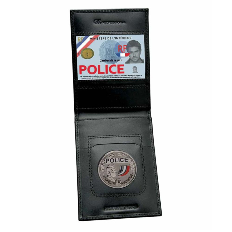 Porte-carte vertical 2 volets 
