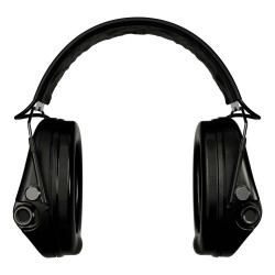 Casque anti-bruit Suprême Pro-X SLIM noir serre-tête cuir noir