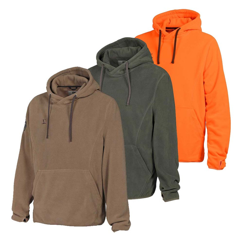 SWEATSHIRT POLAIRE A CAPUCHE Mix
