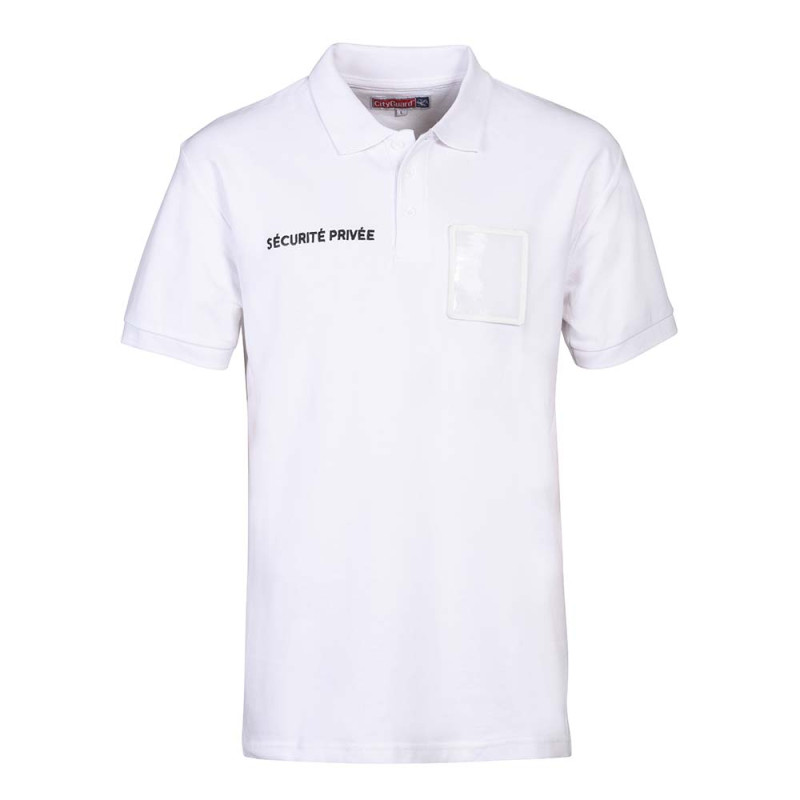 POLO COTON SECURITE BLANC GRANDE FENETRE 01 HD