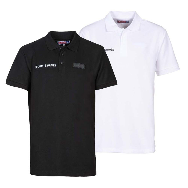 POLO COTON SECURITE - FENETRE MATRICULE MIX