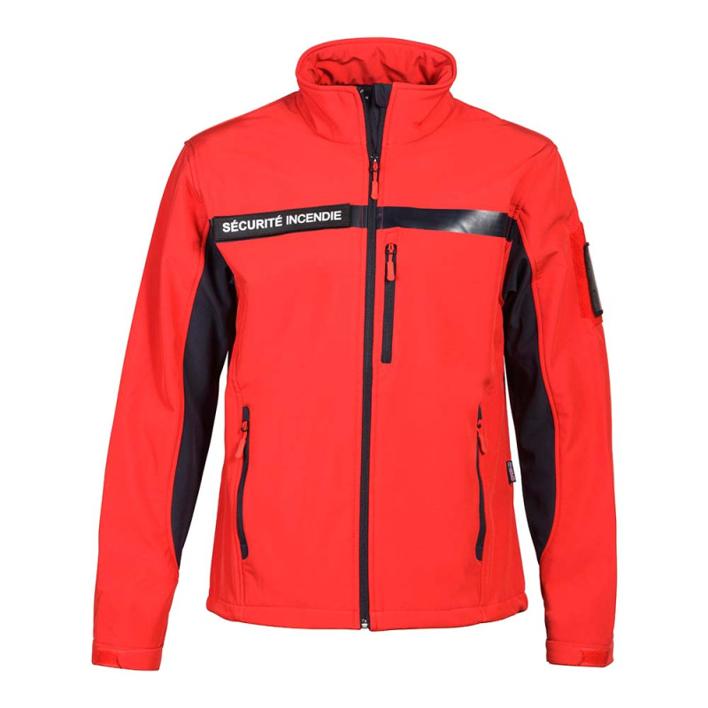 Blouson softshell sécurité Incendie