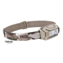 Lampe frontale rechargeable Aria 2R RGB camo - éclairage blanc, rouge, vert et bleu - 625 lumens
