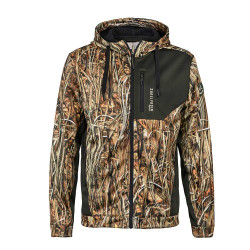 Sweat a Capuche Zippe Roseau