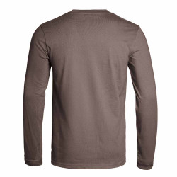 Tee-shirt Strong Manches Longues Brun Terre De France