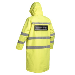 Poncho Lightshell Sécu-One Hv-Tape Jaune