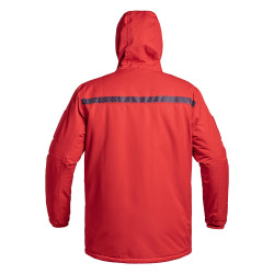 Parka Hardshell Sécu-One Wf 150 Sécurité Incendie Rouge