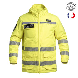 Parka Hardshell Sécu-One Wf 150 Hv-Tape Sécurité Privée Jaune