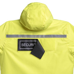 Parka Hardshell Sécu-One Wf 150 Hv-Tape Sécurité Privée Jaune