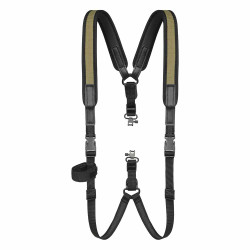 Bretelle Harnais Neoprene  Avec Grenadiere kaki