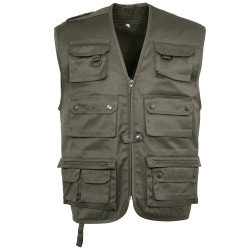 Gilet reporter Kaki