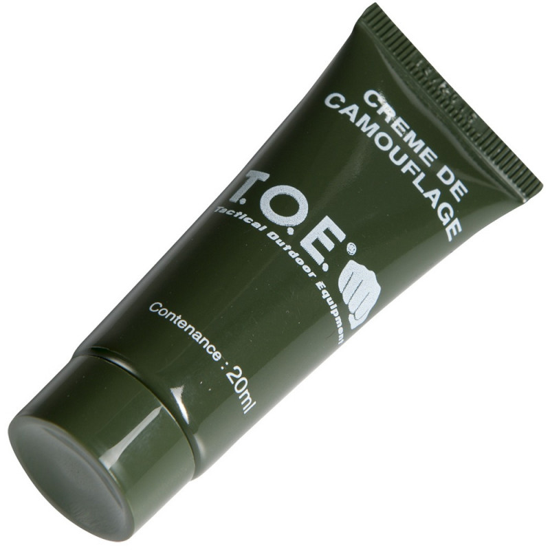 Tube crème camouflage Kaki