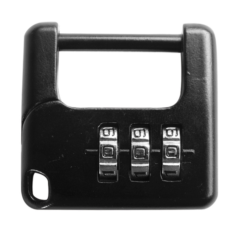 Cadenas zinc à combinaison noir