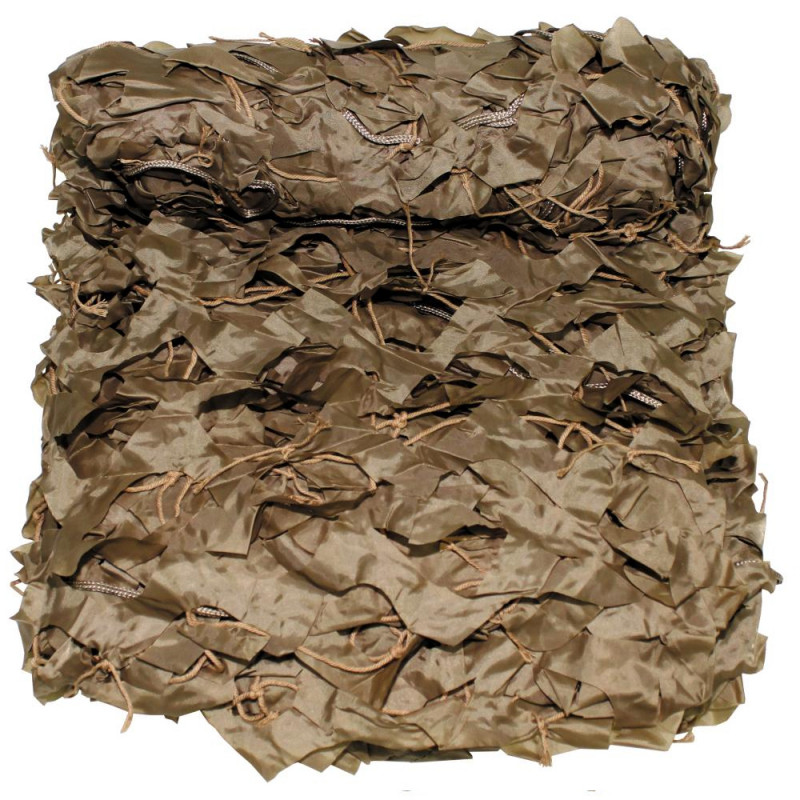 Filet camouflage2x3m Basic PVC Coyote
