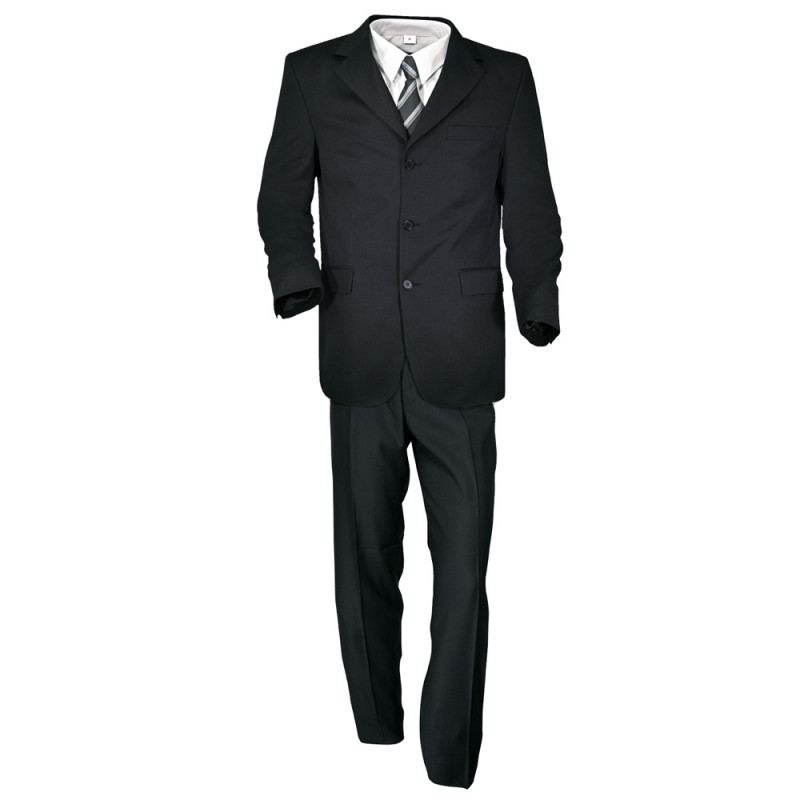 Costume agent de sécurité Noir