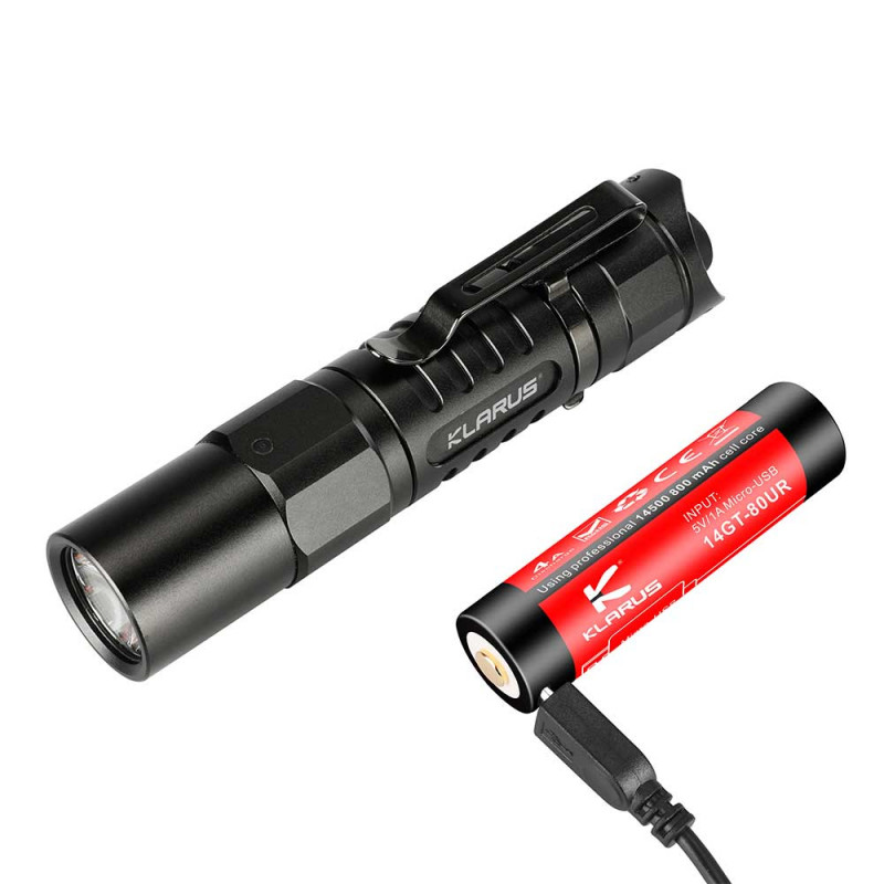 Lampe tactique compacte rechargeable XT1A LED - 1000 Lumens