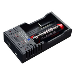 Chargeur pour 2 batteries rechargeables KLARUS